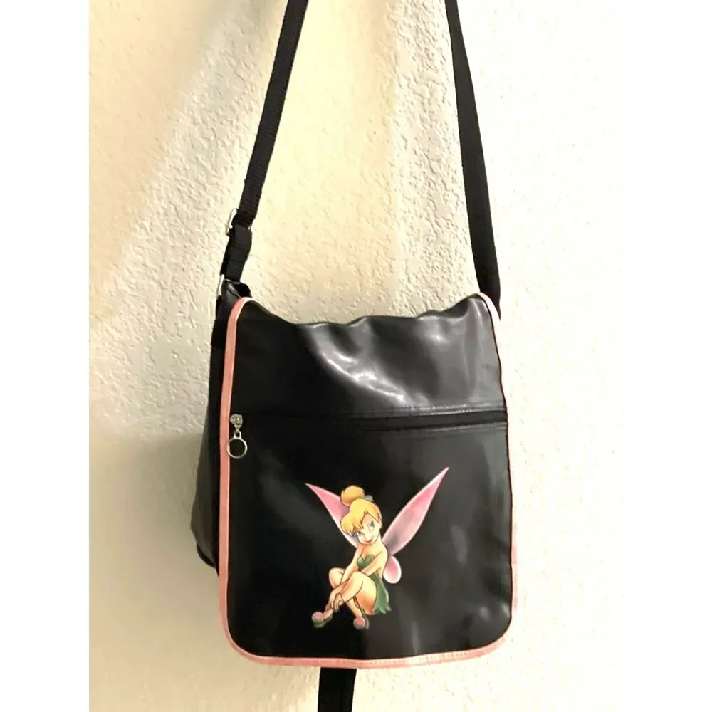 Tinkerbell Messenger Bag Excellent Tinker Bell Pink And Black Purse Shoulder Bag